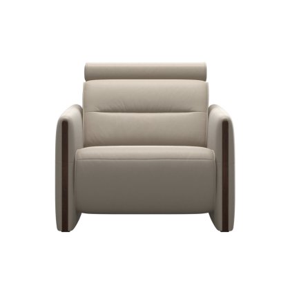 Emily Chair w/power wood arm
