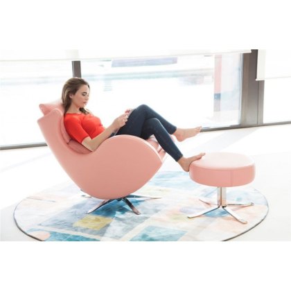 Lenny Armchair + Footstool