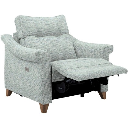 Riley (Fabric) Electric Recliner Armchair with USB