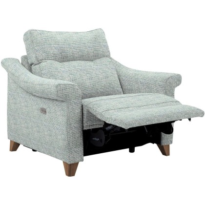 Riley (Fabric) Electric Recliner Snuggler with USB