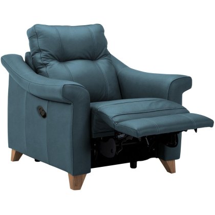 Riley (Leather) Manual Recliner Armchair