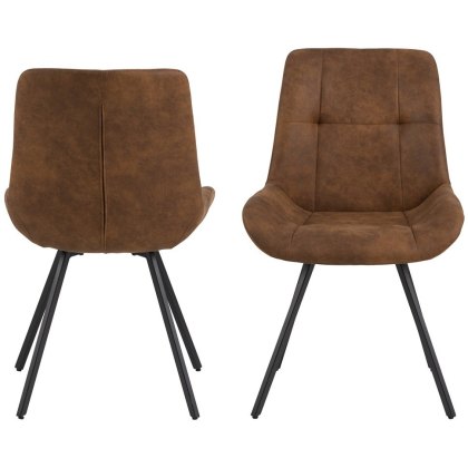 Contemporary Dining Waylor Dining Chair Camel
