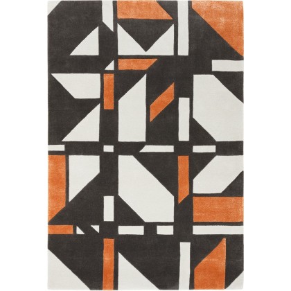 Hand Tufted Grid