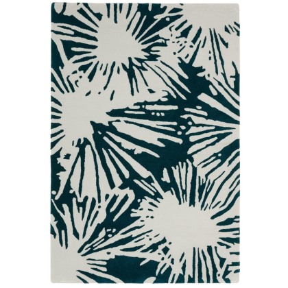 Hand Tufted Starlet Peacock Blue