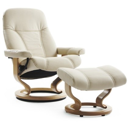 Consul Small Chair & Stool - Classic Base