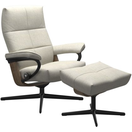 David Large Chair & Stool - Cross Base