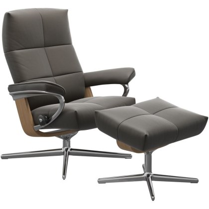 David Medium Chair & Stool - Cross Base