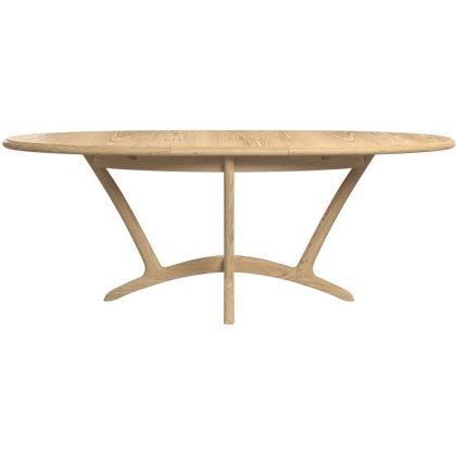 Malmo Oval Extending Dining Table
