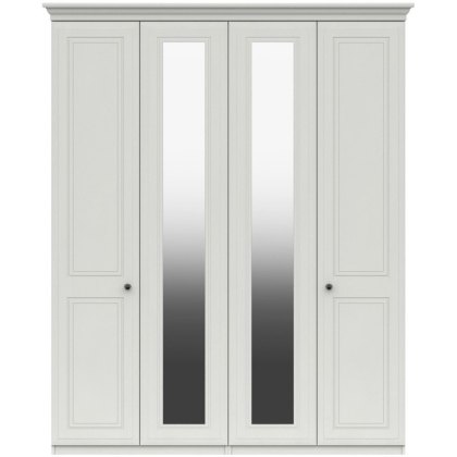 Halnaker Tall 4 Door Robe with 2 Mirrors - (FLAT PACK) requires assembly Halnaker Tall 4 Door Robe with 2 Mirrors - (FLAT PACK) requires assembly