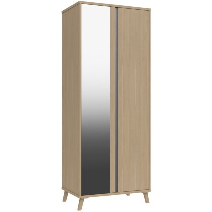 Trotton 2 Door Robe with Mirror Trotton 2 Door Robe with Mirror
