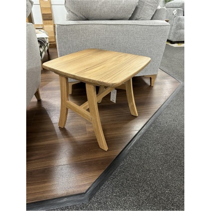 Clearance - Dining Albury Solid Oak Lamp Table