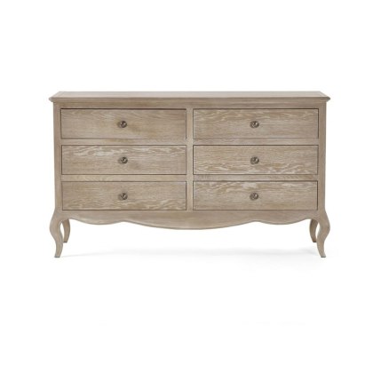 Antoinette 6 Drawer Wide Chest