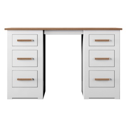 Modo Bedroom Double Pedestal Dressing Table