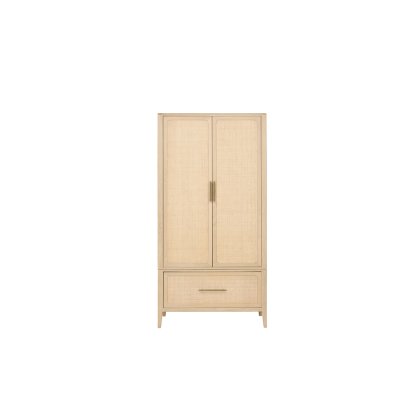Katerina 2 Door I Drawer Wardrobe