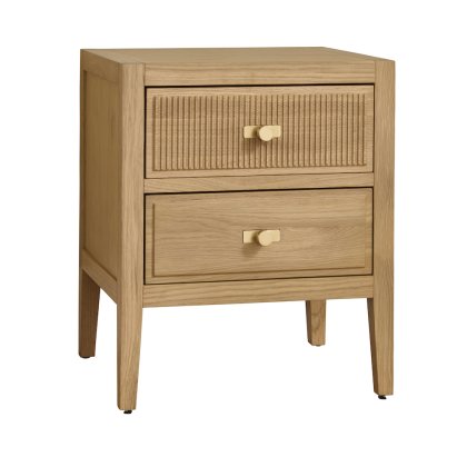Elva 2 Drawer Bedside
