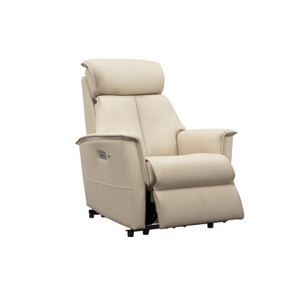 Kelson Electric Recliner Chair with Headrest, Lumbar, USB and Heat