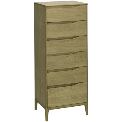 Rimini 6 Drawer Tall Chest