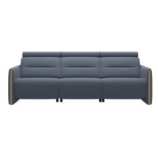 Emily 3 Seater wood arm