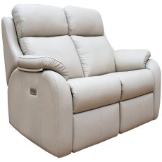 Kingsbury (leather) 2 Seater Elec Rec DBL with Headrest and Lumbar with USB