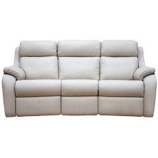 Kingsbury (leather) 3 Seater Curved Sofa
