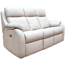 Kingsbury (leather) 3 Seater Man Rec DBL