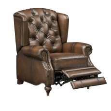 Chesterfield Wing Chair Power Recliner