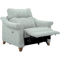 Riley (Fabric) Electric Recliner Snuggler with USB Riley (Fabric) Electric Recliner Snuggler with USB