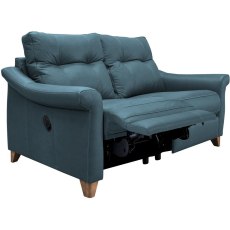 Riley (Leather) Large Manual Recliner Sofa DBL Riley (Leather) Large Manual Recliner Sofa DBL