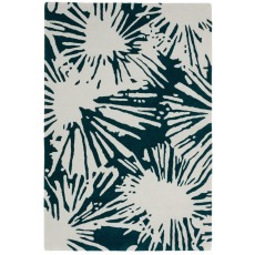 Hand Tufted Starlet Peacock Blue