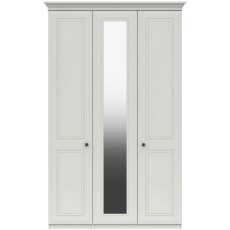 Halnaker Tall 3 Door Robe with Mirror - (FLAT PACK) requires assembly