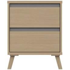 Trotton 2 Drawer Bedside Chest