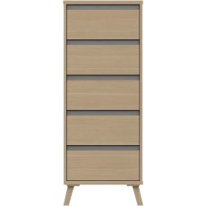 Trotton 5 Drawer Tallboy
