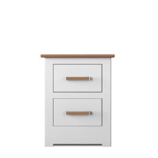 Modo Bedroom 2 Drawer Narrow Bedside