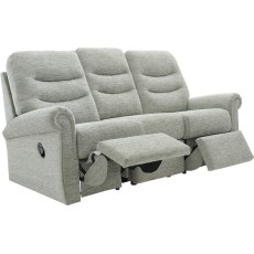 Holmes (Fabric) 3 Seater Manual Recliner Sofa LHF