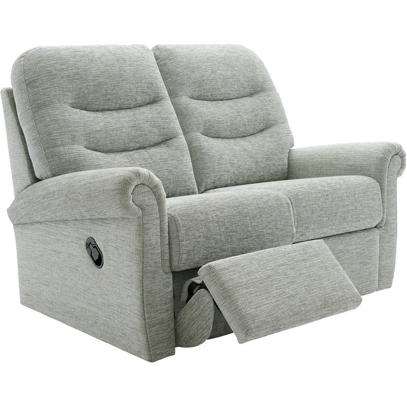 Holmes (Fabric) 2 Seater Manual Recliner Sofa DBL Holmes (Fabric) 2 Seater Manual Recliner Sofa DBL