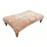 Jacaranda Curved Plain Stool