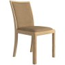 Malmo Upholstered Back Chair Faux Leather
