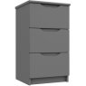 Salvington 3 Drawer Bedside Chest Salvington 3 Drawer Bedside Chest