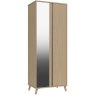 Trotton 2 Door Robe with Mirror
