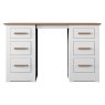 Modo Bedroom Double Pedestal Dressing Table