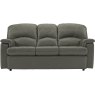 Chloe (Leather) 3 Seater Sofa