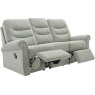 Holmes (Fabric) 3 Seater Manual Recliner Sofa DBL